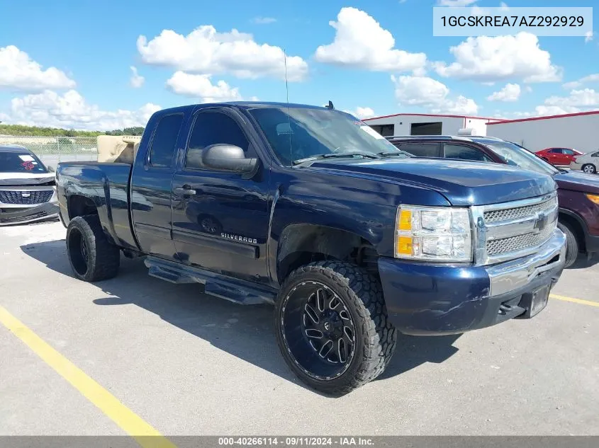 2010 Chevrolet Silverado 1500 Ls VIN: 1GCSKREA7AZ292929 Lot: 40266114