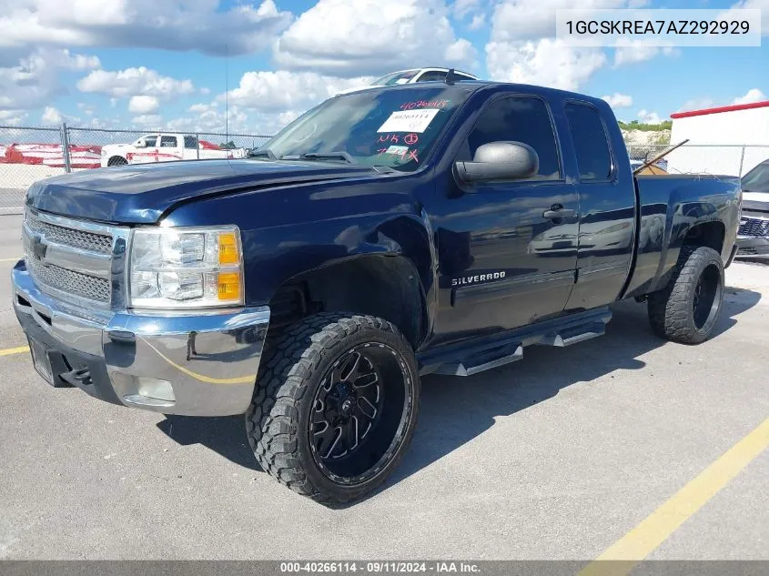 1GCSKREA7AZ292929 2010 Chevrolet Silverado 1500 Ls