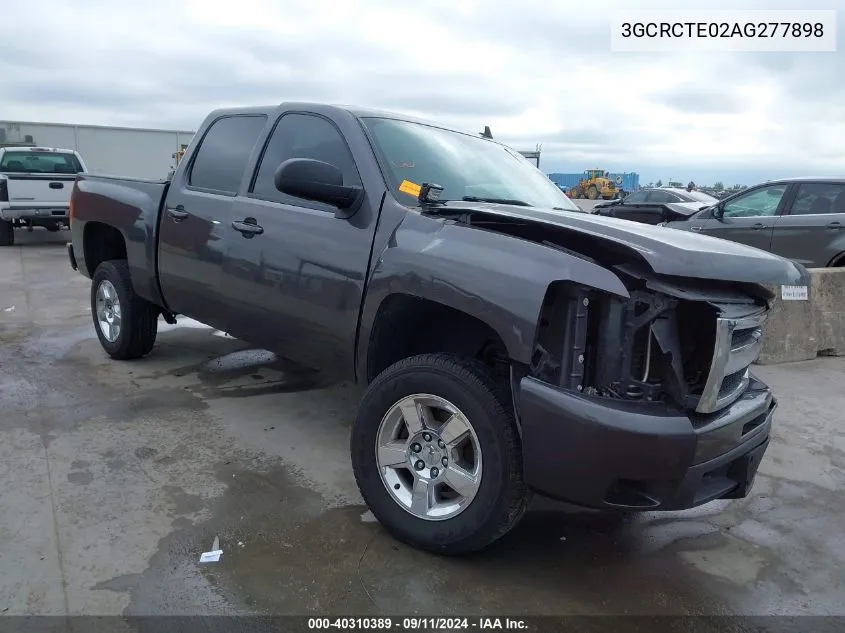 2010 Chevrolet Silverado C1500 Ltz VIN: 3GCRCTE02AG277898 Lot: 40310389