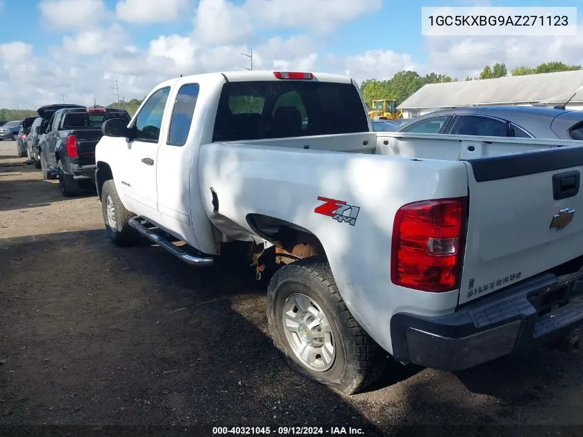 2010 Chevrolet Silverado K2500 Heavy Duty Lt VIN: 1GC5KXBG9AZ271123 Lot: 40321045