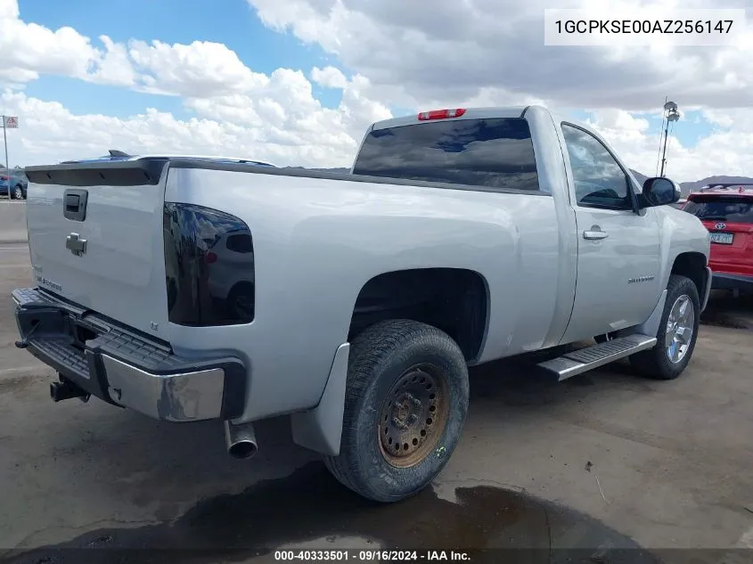 2010 Chevrolet Silverado K1500 Lt VIN: 1GCPKSE00AZ256147 Lot: 40333501