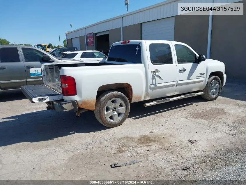 2010 Chevrolet Silverado 1500 Lt VIN: 3GCRCSE04AG157529 Lot: 40366661