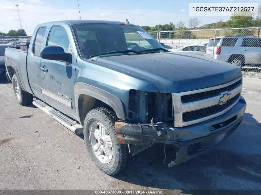 2010 Chevrolet Silverado 1500 Ltz VIN: 1GCSKTE37AZ212527 Lot: 40373899