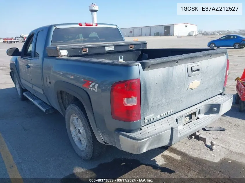 2010 Chevrolet Silverado 1500 Ltz VIN: 1GCSKTE37AZ212527 Lot: 40373899