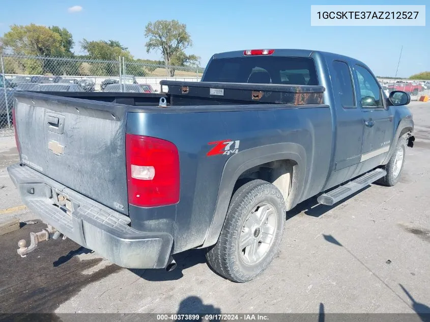 2010 Chevrolet Silverado 1500 Ltz VIN: 1GCSKTE37AZ212527 Lot: 40373899