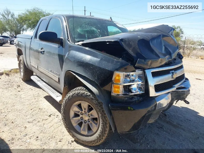 2010 Chevrolet Silverado 1500 K1500 Lt VIN: 1GCSKSE33AZ255692 Lot: 40393146