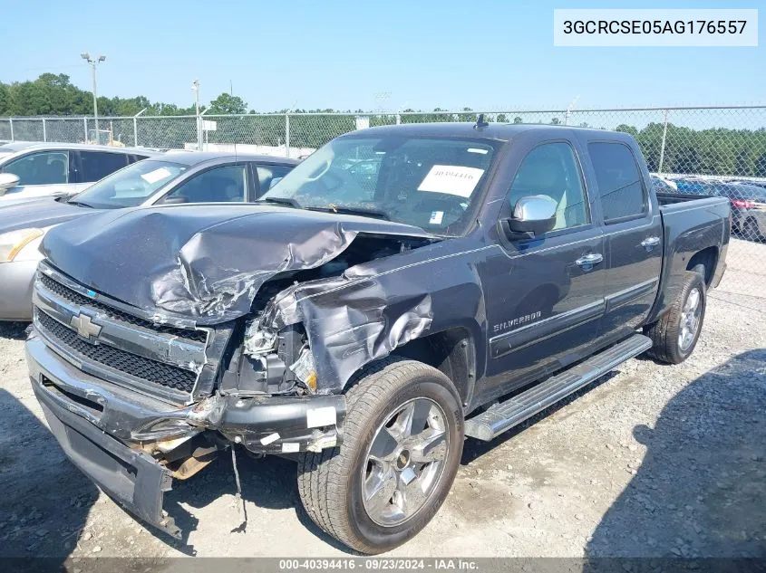 2010 Chevrolet Silverado 1500 Lt VIN: 3GCRCSE05AG176557 Lot: 40394416