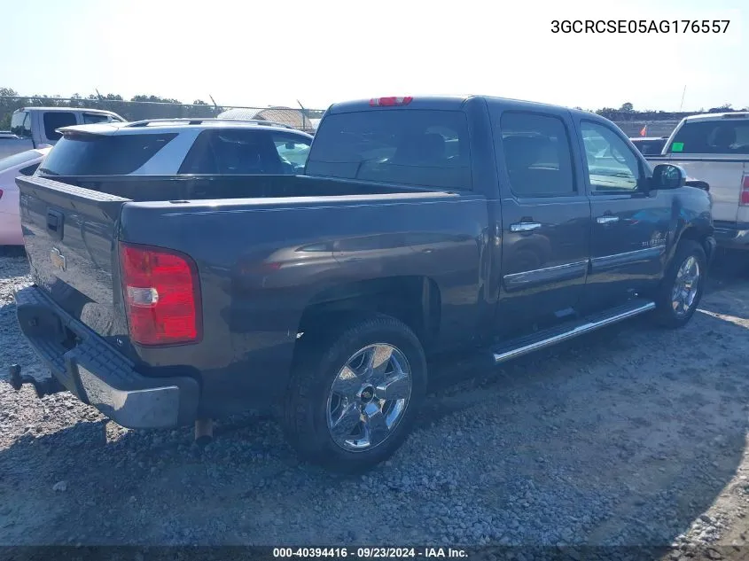 2010 Chevrolet Silverado 1500 Lt VIN: 3GCRCSE05AG176557 Lot: 40394416