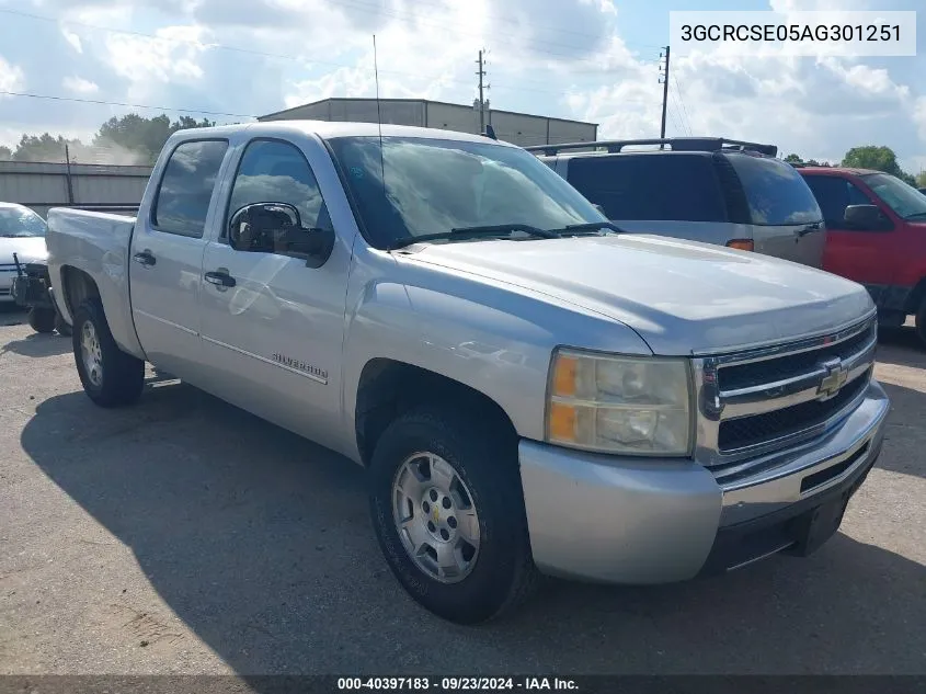 2010 Chevrolet Silverado 1500 Lt VIN: 3GCRCSE05AG301251 Lot: 40397183