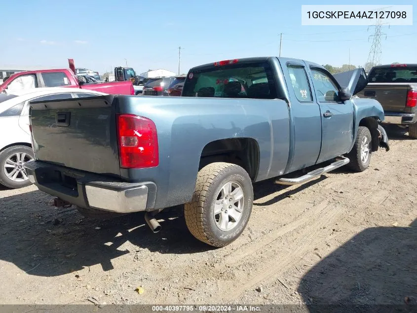 1GCSKPEA4AZ127098 2010 Chevrolet Silverado 1500 Work Truck