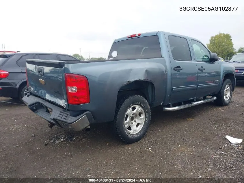 2010 Chevrolet Silverado 1500 Lt VIN: 3GCRCSE05AG102877 Lot: 40409131