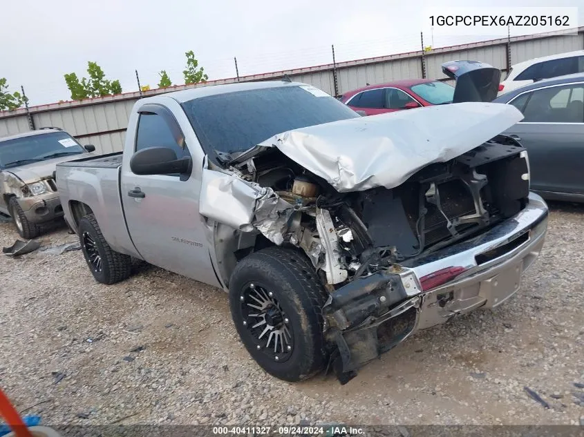 2010 Chevrolet Silverado C1500 VIN: 1GCPCPEX6AZ205162 Lot: 40411327