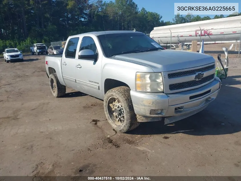 2010 Chevrolet Silverado 1500 Lt VIN: 3GCRKSE36AG225665 Lot: 40437518