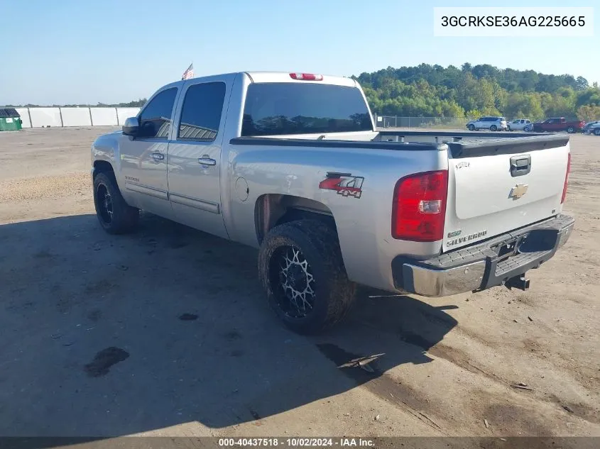 2010 Chevrolet Silverado 1500 Lt VIN: 3GCRKSE36AG225665 Lot: 40437518