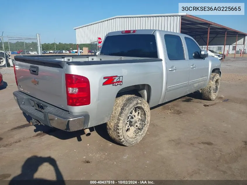 2010 Chevrolet Silverado 1500 Lt VIN: 3GCRKSE36AG225665 Lot: 40437518