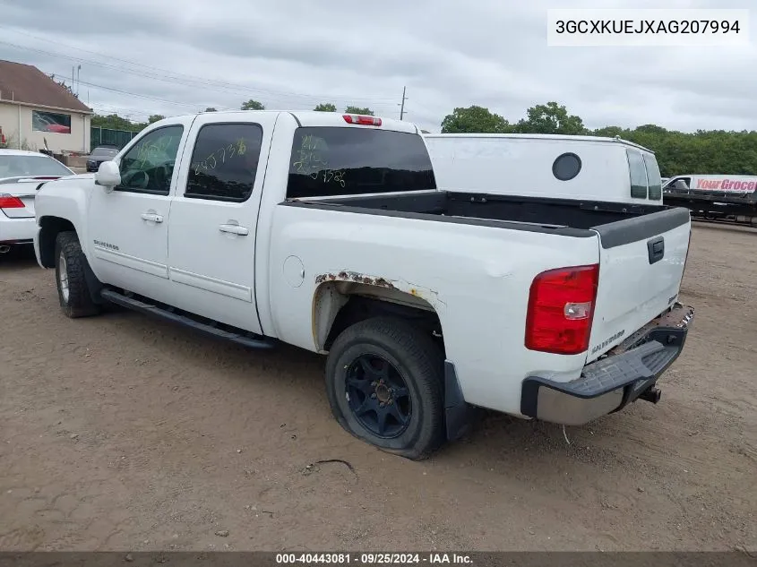 2010 Chevrolet Silverado 1500 Hybrid 1Hy VIN: 3GCXKUEJXAG207994 Lot: 40443081