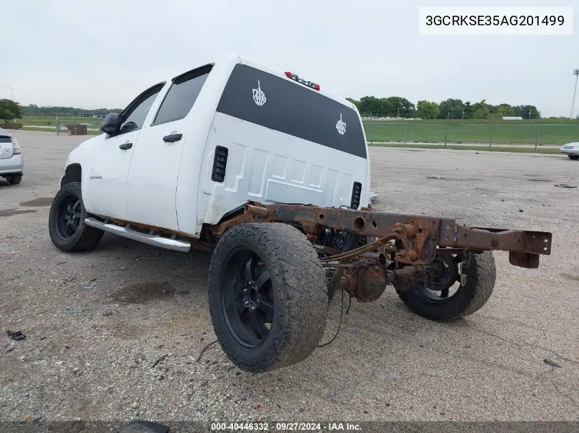 3GCRKSE35AG201499 2010 Chevrolet Silverado 1500 Lt