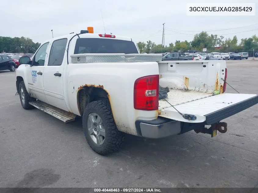 2010 Chevrolet Silverado 1500 Hybrid 1Hy VIN: 3GCXCUEJXAG285429 Lot: 40448463