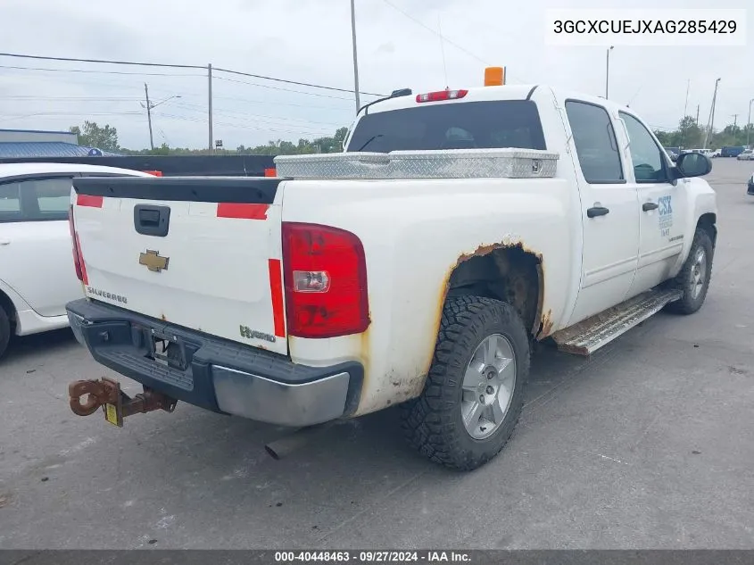 2010 Chevrolet Silverado 1500 Hybrid 1Hy VIN: 3GCXCUEJXAG285429 Lot: 40448463