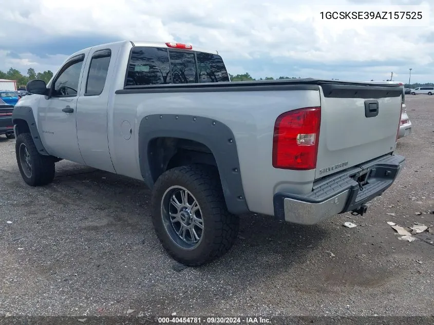 2010 Chevrolet Silverado 1500 Lt VIN: 1GCSKSE39AZ157525 Lot: 40454781