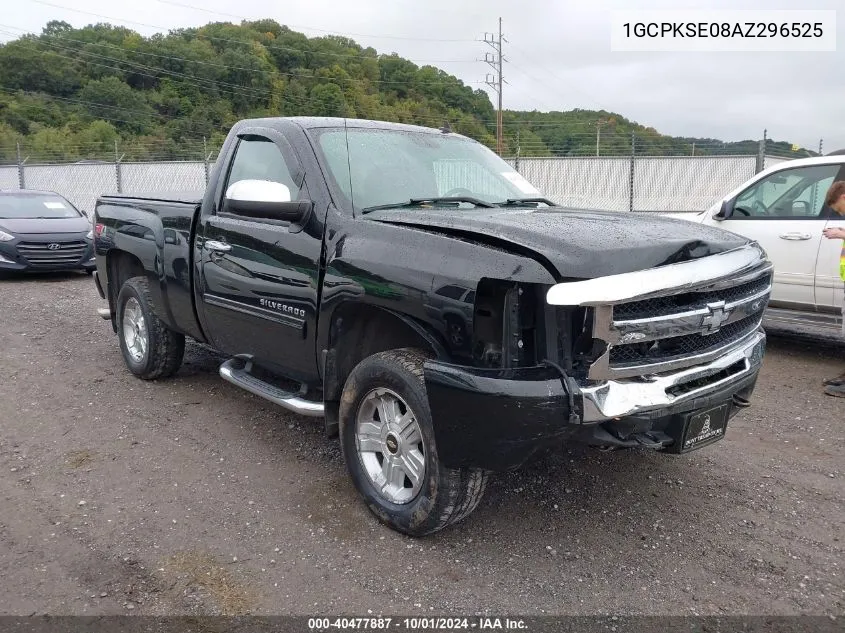 2010 Chevrolet Silverado K1500 Lt VIN: 1GCPKSE08AZ296525 Lot: 40477887