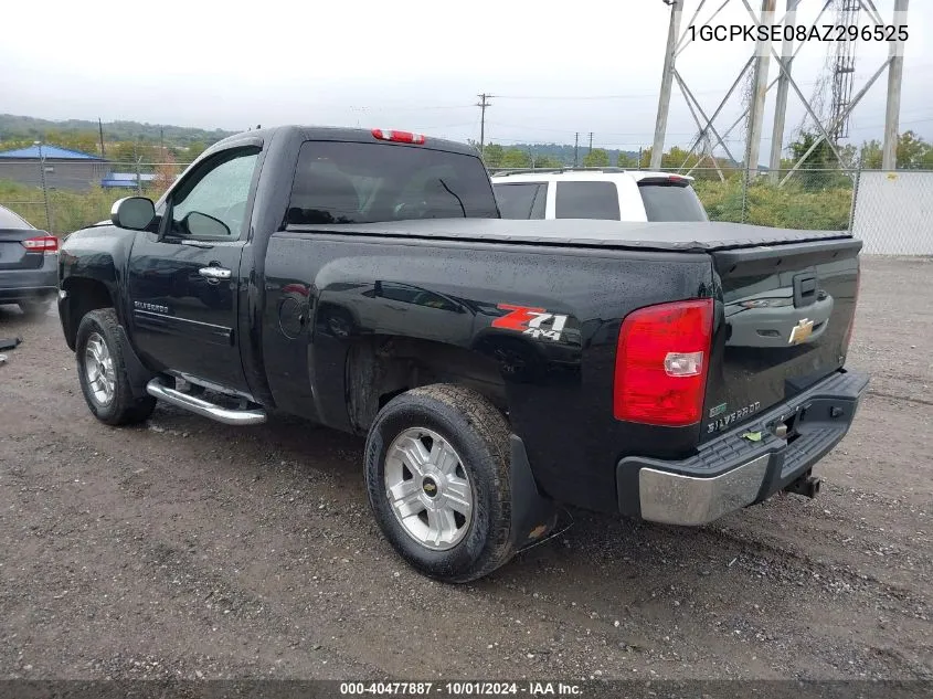 2010 Chevrolet Silverado K1500 Lt VIN: 1GCPKSE08AZ296525 Lot: 40477887