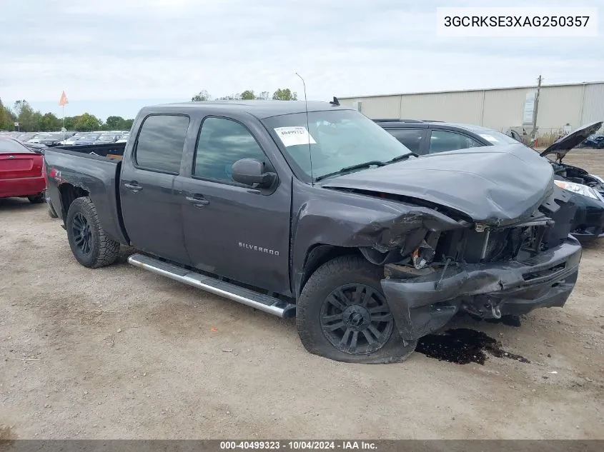 2010 Chevrolet Silverado 1500 Lt VIN: 3GCRKSE3XAG250357 Lot: 40499323