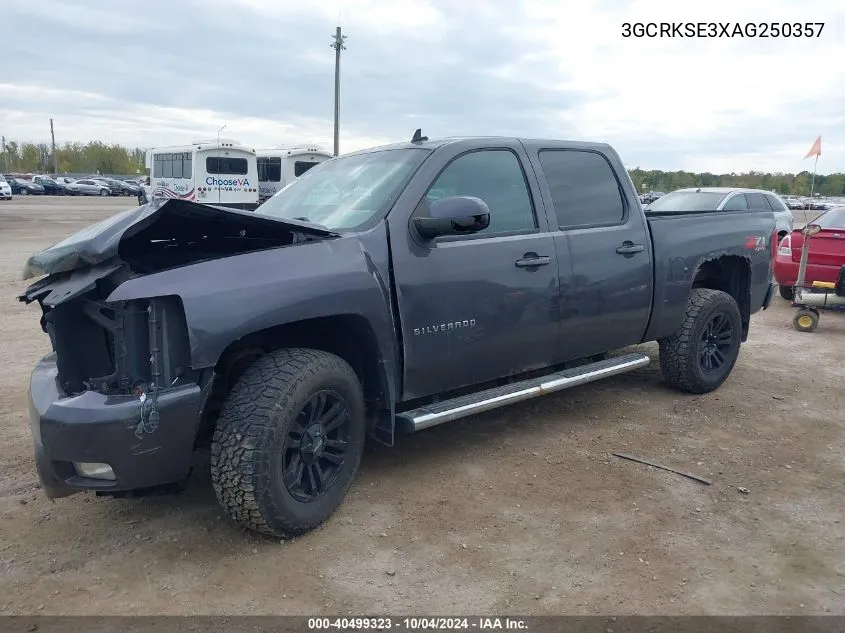 2010 Chevrolet Silverado 1500 Lt VIN: 3GCRKSE3XAG250357 Lot: 40499323