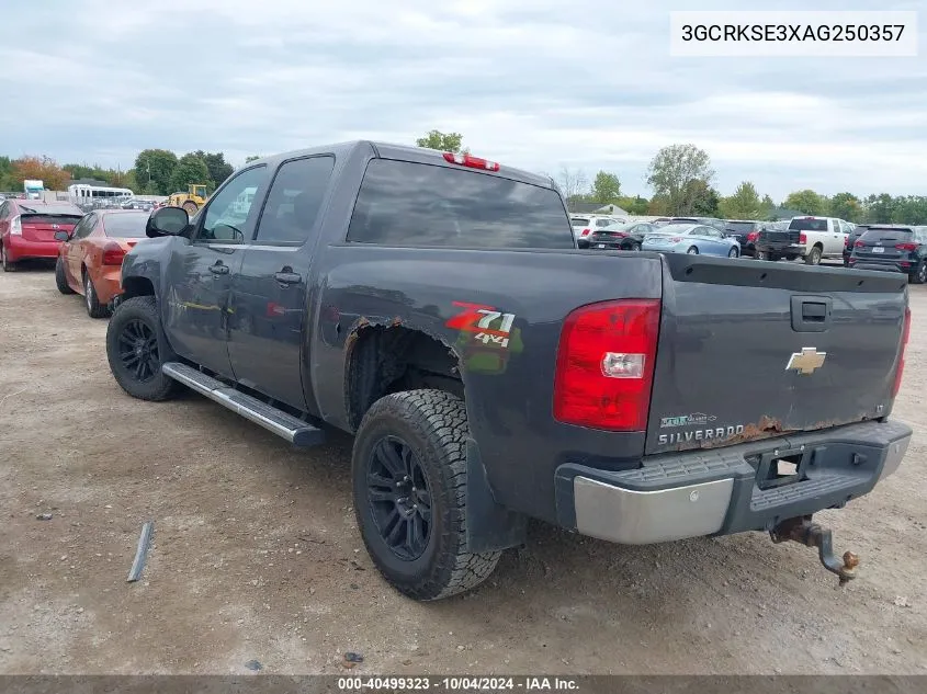 2010 Chevrolet Silverado 1500 Lt VIN: 3GCRKSE3XAG250357 Lot: 40499323