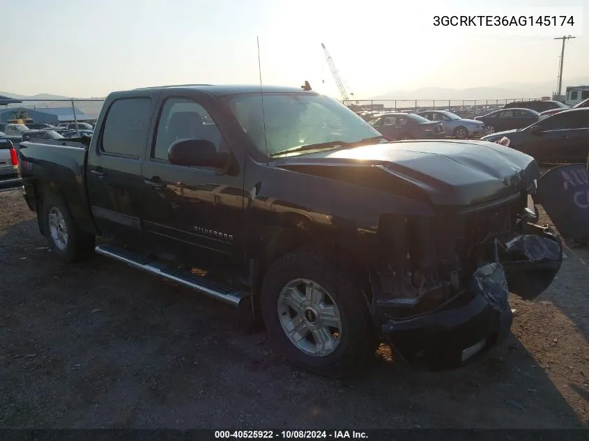 3GCRKTE36AG145174 2010 Chevrolet Silverado 1500 K1500 Ltz