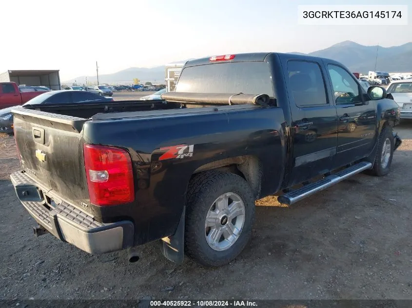 3GCRKTE36AG145174 2010 Chevrolet Silverado 1500 K1500 Ltz