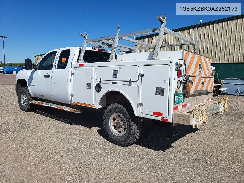 2010 Chevrolet Silverado 3500Hd Work Truck VIN: 1GB5KZBK0AZ252173 Lot: 40527124