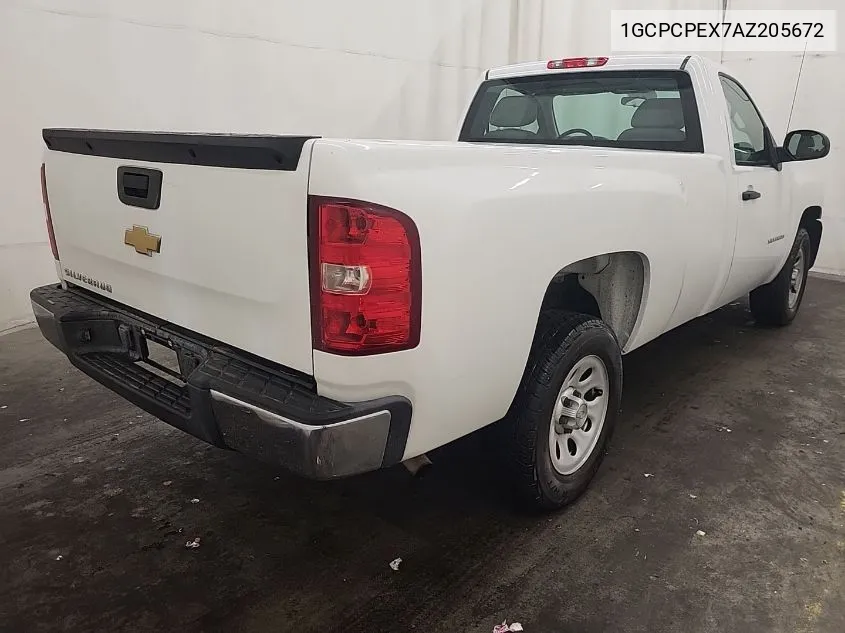 1GCPCPEX7AZ205672 2010 Chevrolet Silverado C1500