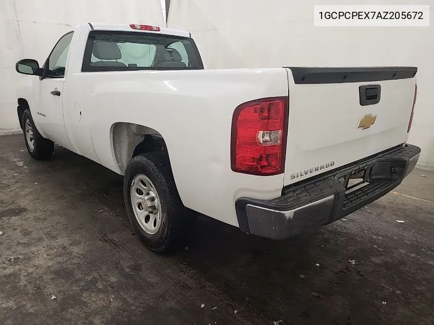 1GCPCPEX7AZ205672 2010 Chevrolet Silverado C1500