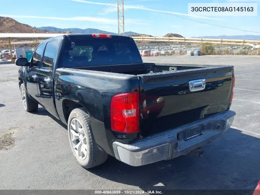 2010 Chevrolet Silverado 1500 Ltz VIN: 3GCRCTE08AG145163 Lot: 40663859