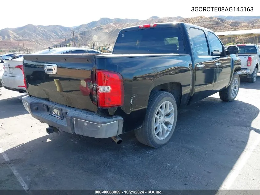 2010 Chevrolet Silverado 1500 Ltz VIN: 3GCRCTE08AG145163 Lot: 40663859