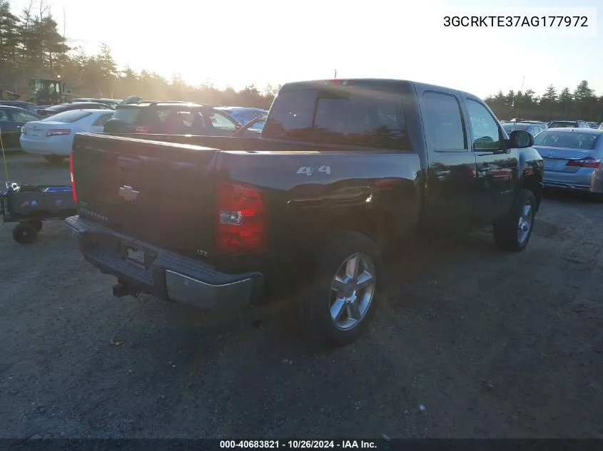 2010 Chevrolet Silverado 1500 Ltz VIN: 3GCRKTE37AG177972 Lot: 40683821