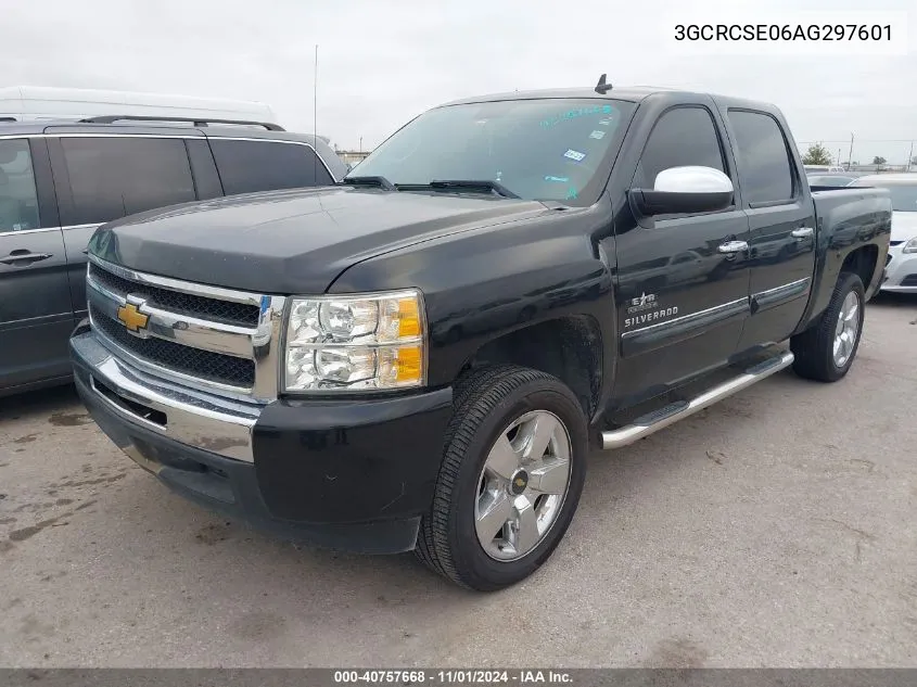 2010 Chevrolet Silverado 1500 Lt VIN: 3GCRCSE06AG297601 Lot: 40757668