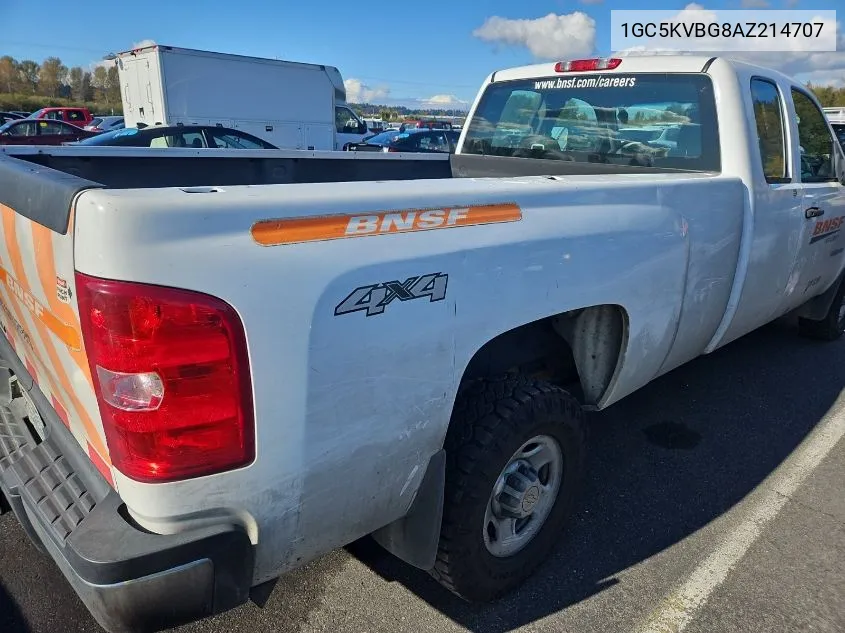 2010 Chevrolet Silverado K2500 Heavy Duty VIN: 1GC5KVBG8AZ214707 Lot: 40771441