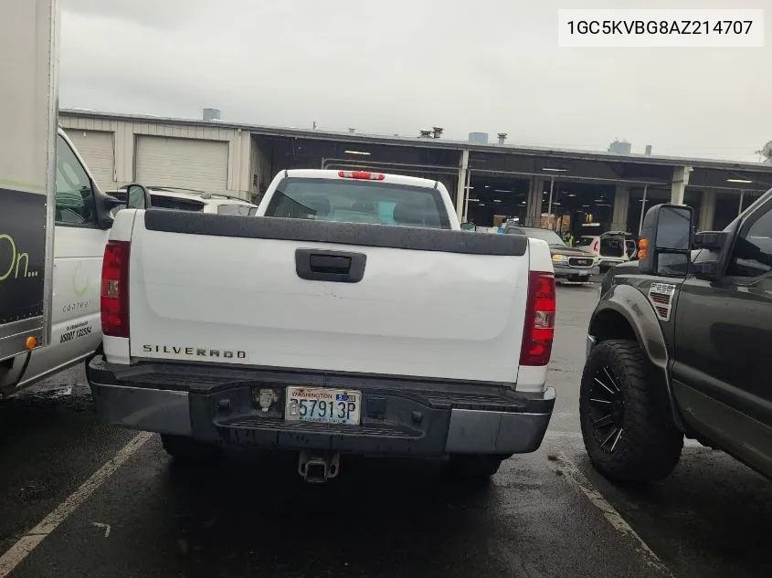 2010 Chevrolet Silverado K2500 Heavy Duty VIN: 1GC5KVBG8AZ214707 Lot: 40771441