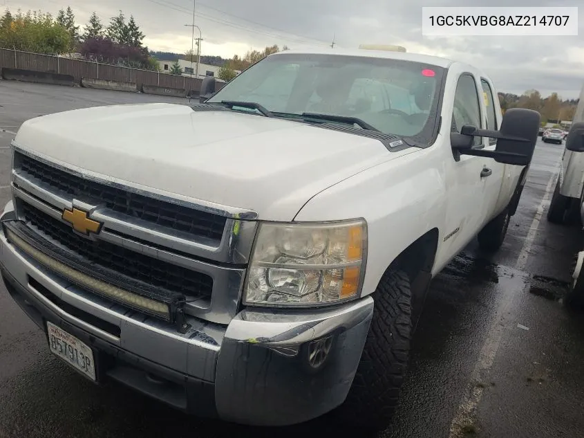 2010 Chevrolet Silverado K2500 Heavy Duty VIN: 1GC5KVBG8AZ214707 Lot: 40771441