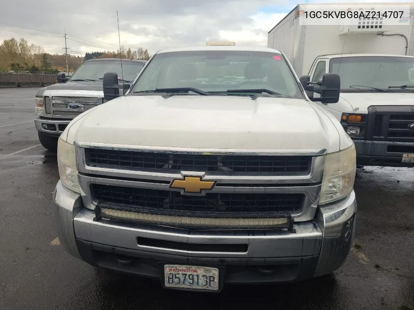 2010 Chevrolet Silverado K2500 Heavy Duty VIN: 1GC5KVBG8AZ214707 Lot: 40771441