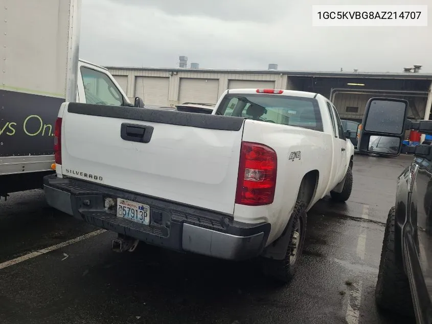 2010 Chevrolet Silverado K2500 Heavy Duty VIN: 1GC5KVBG8AZ214707 Lot: 40771441