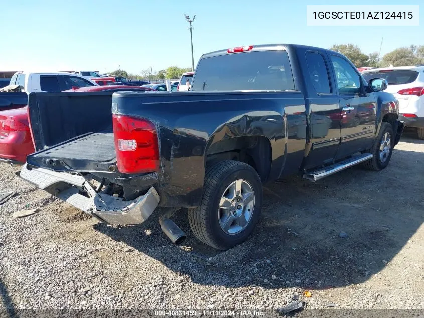 2010 Chevrolet Silverado 1500 Ltz VIN: 1GCSCTE01AZ124415 Lot: 40831459