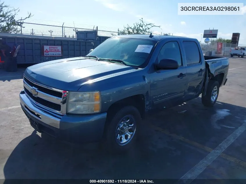 2010 Chevrolet Silverado 1500 Ls VIN: 3GCRCREA3AG298061 Lot: 40901592