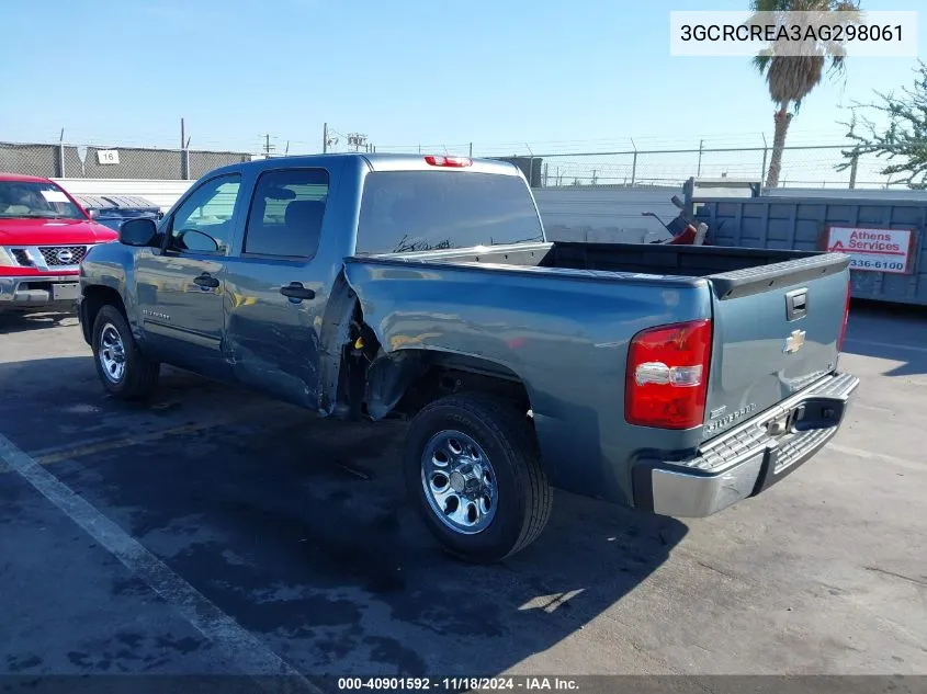 2010 Chevrolet Silverado 1500 Ls VIN: 3GCRCREA3AG298061 Lot: 40901592