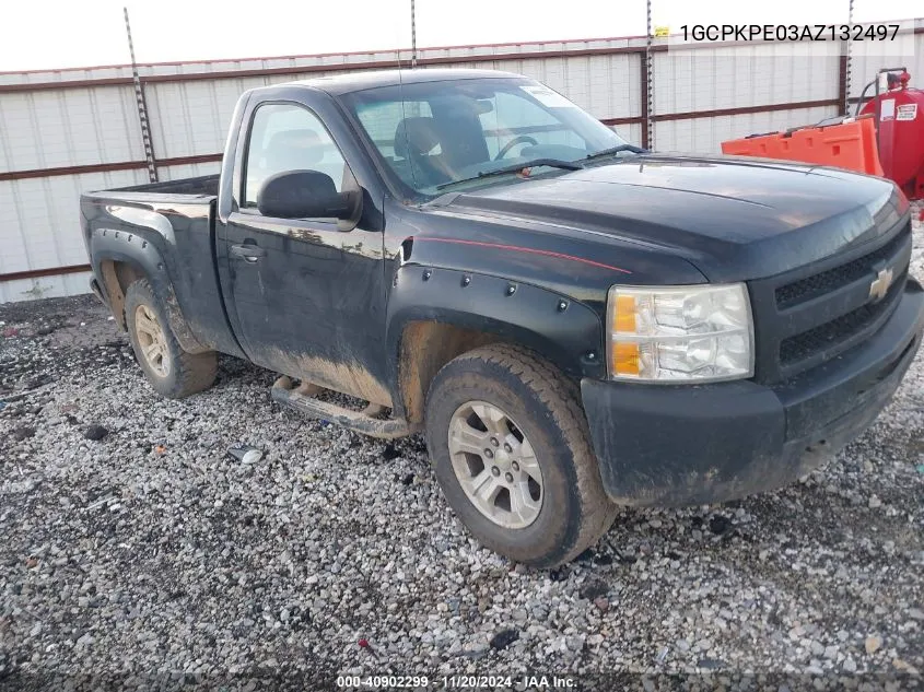 2010 Chevrolet Silverado 1500 Work Truck VIN: 1GCPKPE03AZ132497 Lot: 40902299