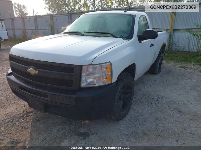 2011 Chevrolet Silverado 1500 VIN: 1GCNCPEX9BZ270869 Lot: 12088068