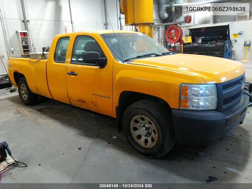 1GCRKPE06BZ398638 2011 Chevrolet Silverado K1500