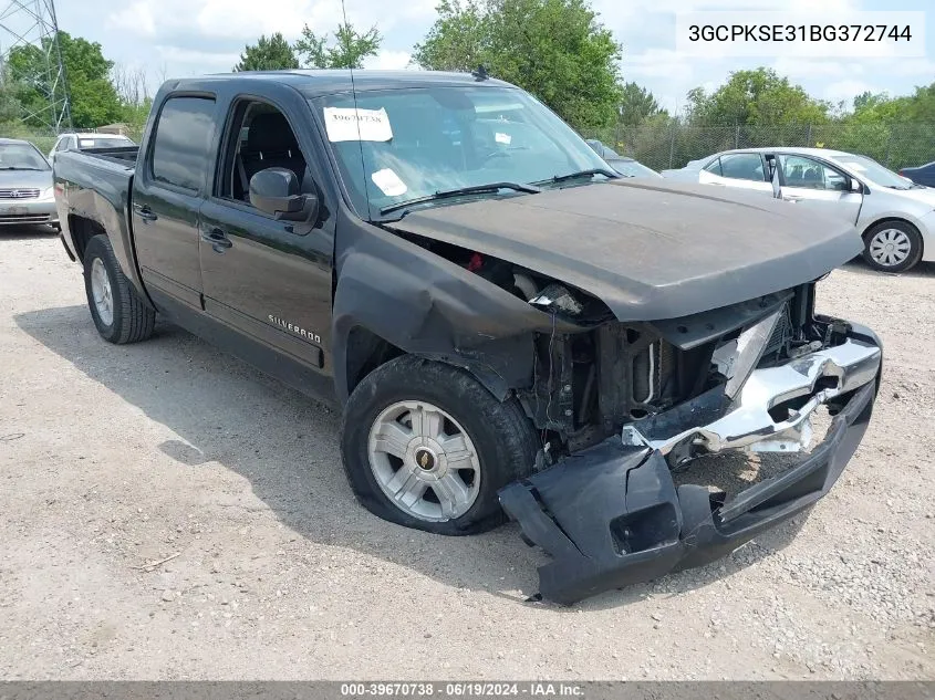 3GCPKSE31BG372744 2011 Chevrolet Silverado 1500 Lt